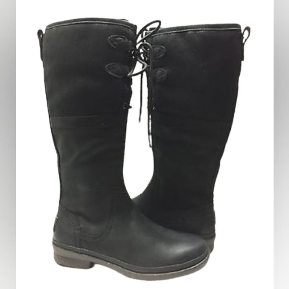 1008438 UGG W Elsa [BLACK] Women's Knee High Boots Size 7 US
